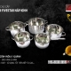 Bộ nồi 5 món 3 đáy inox 304 kiểu Sillit FiveStar FS10CG2 -2