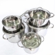 Bộ nồi 5 món 3 đáy inox 304 kiểu Sillit FiveStar FS10CG2 -4