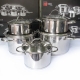 Bộ nồi 5 món 3 đáy inox 304 kiểu Sillit FiveStar FS10CG2 -5