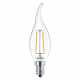 Bóng đèn Philips LED Classic 2W 2700K E14 BA35 - Ánh sáng vàng-1