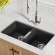 Chậu rửa bát Granite Kaff KF-MONDX-815-3
