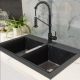 Chậu rửa bát Granite Kaff KF-MONDX-815-2