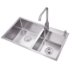 Chậu rửa bát inox 304 KAFF KF-HM8245L-3