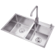 Chậu rửa bát inox 304 KAFF KF-HM8245L-2