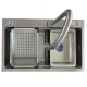 Chậu rửa bát inox 304 liền vòi Kaff KF-UM7546S-1