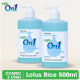 Combo 2 chai Nước rửa tay sạch khuẩn On1 500ml hương Lotus Rice - 2-RT500-2