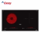 COMBO Trọn bộ Bếp từ đôi hồng ngoại CANZY CZ-MIX82H- Dòng Bếp Nhập MALAYSIA - INVERTER tiết kiệm điện-1