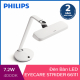 Đèn bàn Philips LED EyeCare Strider 66111 7.2W (Trắng)-3