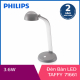Đèn bàn Philips LED Taffy 3.6W (Xám đậm)-5