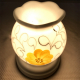 Đèn xông tinh dầu gốm Bát Tràng - Hoa Vàng-1