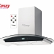 Máy hút mùi bếp kính cong cảm ứng 9 tất CANZY CZ-0390-3