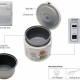 Nồi cơm điện Sharp KS-N182ETV -2