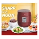 Nồi cơm điện tử Sharp KS-COM100DV-RD-2