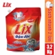 Nước giặt Lix đậm đặc hương hoa Túi 3.2Kg - Tẩy sạch cực mạnh vết bẩn - NG003-1