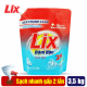 Nước giặt Lix đậm đặc hương hoa Túi 3.5Kg - Tẩy sạch cực mạnh vết bẩn - NG350-1