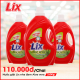 Nước giặt Lix nha đam Aloe vera 3.6Kg - Bảo vệ da tay - NG361-1
