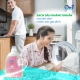 Nước Giặt xả 1 trong 1 On1 Chống Lem Màu Hương Fresh Sakura sạch khuẩn 2.6Kg - N6401-1