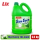 Nước Rửa Chén LIX 3.5KG Siêu Sạch Hương Trà Xanh N8117-3