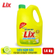 Nước rửa chén Lix siêu đậm đặc hương chanh 1.4Kg - NC140-3