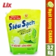 Nước Rửa Chén LIX Túi 3.2KG Siêu Sạch Hương Chanh - N4308-2