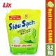 Nước Rửa Chén LIX Túi 3.2KG Siêu Sạch Hương Chanh - N4308-3