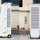 Quạt làm mát không khí FujiE AC-2802: 2 cửa gió-5