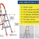 Thang nhôm ghế 3 bậc xếp gọn Advindeq ADS703-2