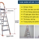 Thang nhôm ghế 6 bậc xếp gọn Advindeq ADS706-1