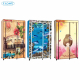 Tủ vải cao cấp họa tiết 3D Thanh Long TVAI01-3