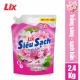Túi nước giặt LIX siêu sạch hương hoa anh đào 2.4kg N2502-1