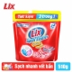 Viên Giặt Xả 2 Trong 1 LIX Sạch Thơm, Đậm Đặc Gấp 5 Lần, Hương Nước Hoa TÚI 34 Viên x 15g - Mã 34V-00101-1