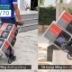 Xe Kéo đẩy Hàng leo cầu thang 6 bánh rút gọn ADVINDEQ TL-35/70-2