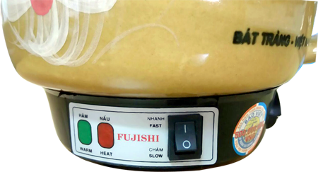 Siêu sắc thuốc bắc bằng điện Fujishi 3.2 Lít màu Vàng Gold