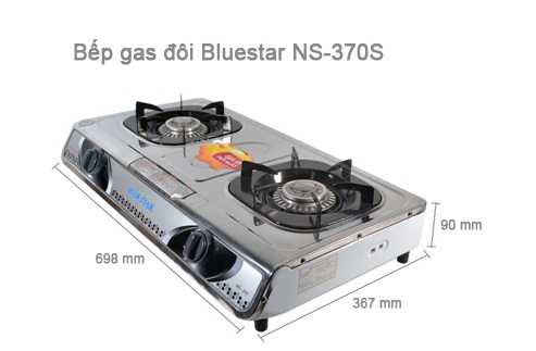 Bếp gas Bluestar NS-370S/F