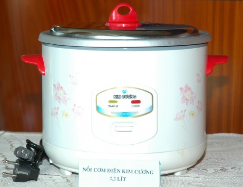 Nồi cơm điện Kim Cương nắp rời 2.2L/R